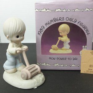 Precious Moments " Mow Power To Ya!" Size OS